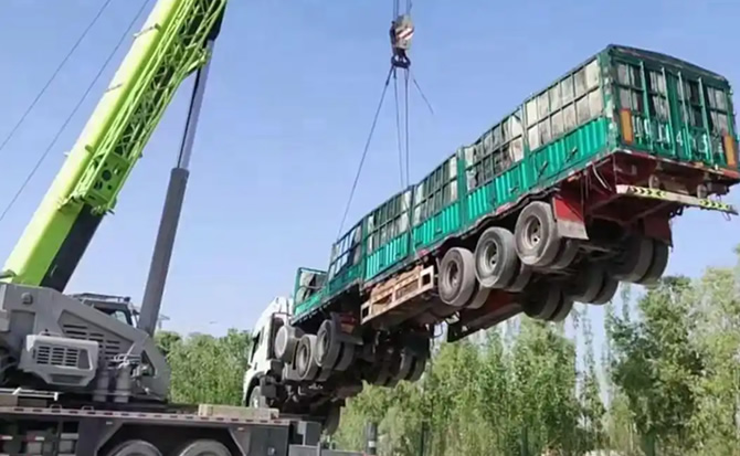 广灵道路脱困救援案例